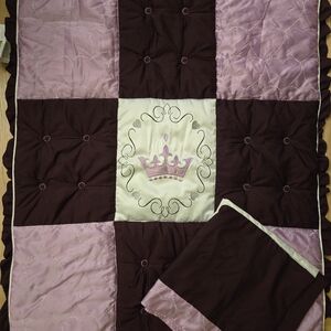 The Collection by Lambs & Ivy Baby Bedding Crib Quilted Comforter & Skirt - Girl